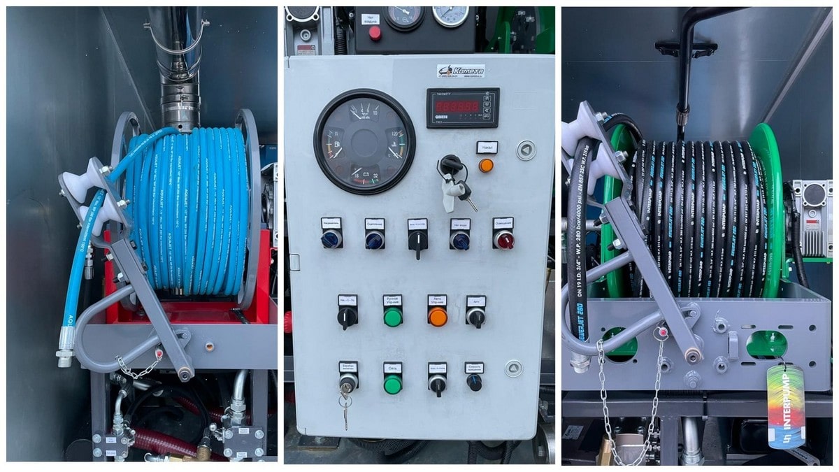 Каналопромывочная установка